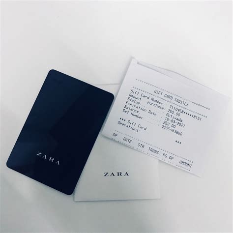 zara gift card check balance.